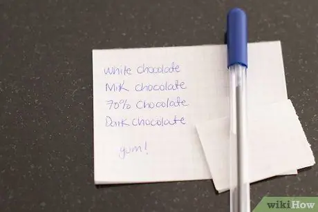 Устройте дегустацию шоколада Шаг 3