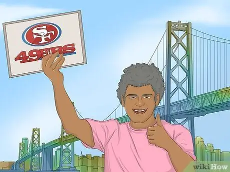 Выберите любимую футбольную команду Шаг 1