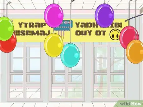 Проведите вечеринку по случаю дня рождения в обратном направлении. Шаг 6