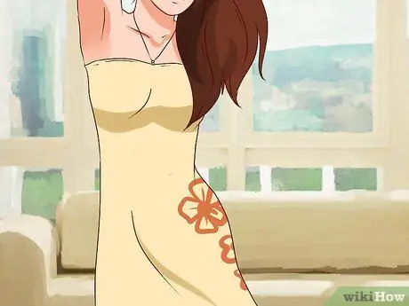 Платье для вечеринки у бассейна (девочки) Шаг 3