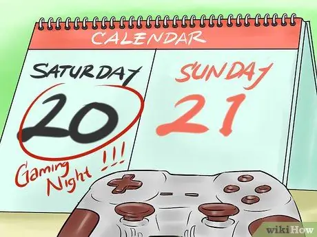 Развлекайся игровой ночью, шаг 2