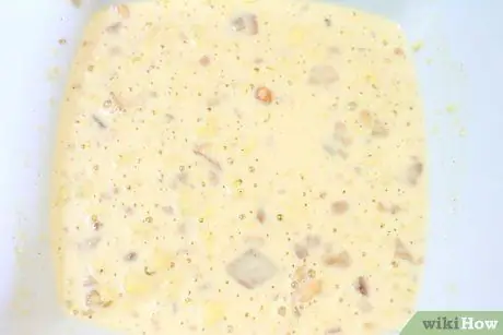 Приготовить крем из стейков грибных кубиков, шаг 2