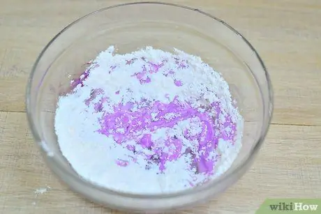 Приготовление фиолетовых кремов, шаг 2