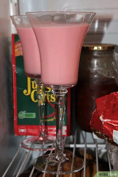 Приготовьте кисель из фруктового молока Шаг 6