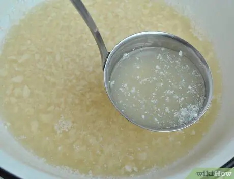 Коагулируйте соевое молоко, шаг 11