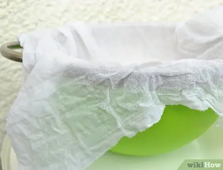 Коагулируйте соевое молоко, шаг 12