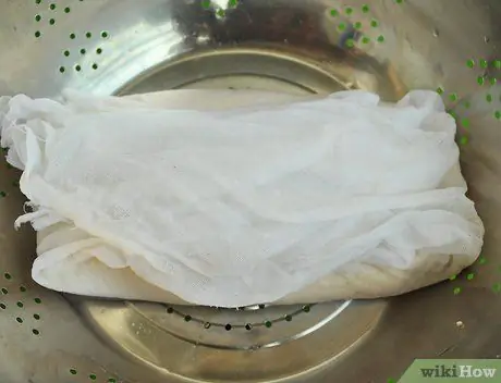 Коагулируйте соевое молоко, шаг 14