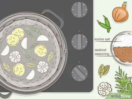 Варить морепродукты, шаг 2