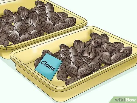 Готовьте фаршированные моллюски Шаг 1