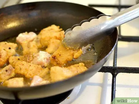 Приготовьте рыбу для рыбных тако Шаг 9