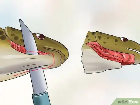 Очистите форель Шаг 3