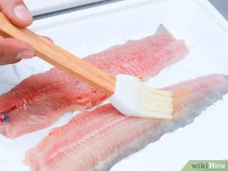 Сом на гриле, шаг 2