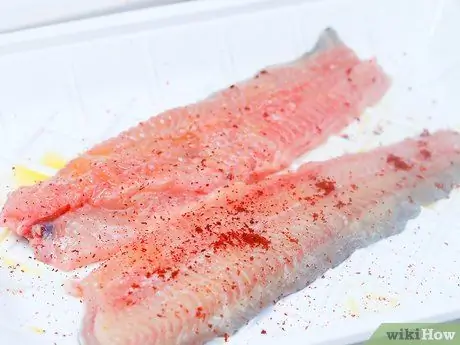 Сом на гриле, шаг 3