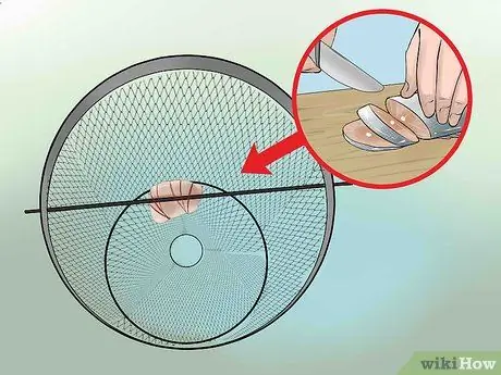 Наживка и использование ловушки для гольяна Шаг 4