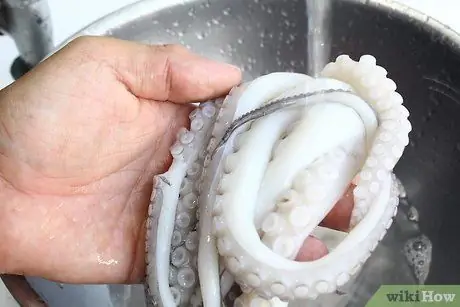 Очистить осьминога Шаг 10