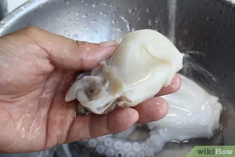 Очистить осьминога Шаг 8