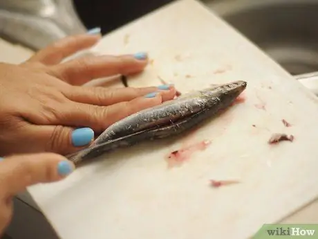 Готовим сардины Шаг 4 Пуля 1