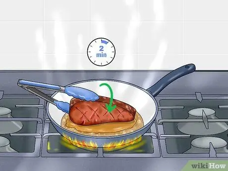 Приготовить средний редкий стейк Шаг 9