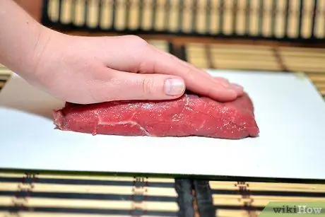 Измельчите мясо до желаемой толщины, шаг 7