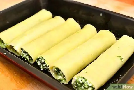 Приготовить вегетарианские каннеллони Шаг 10