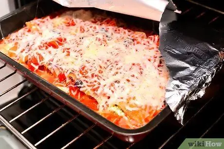 Приготовить вегетарианские каннеллони, шаг 12