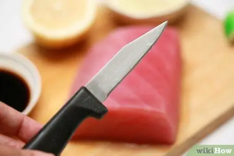 Приготовить сашими шаг 5