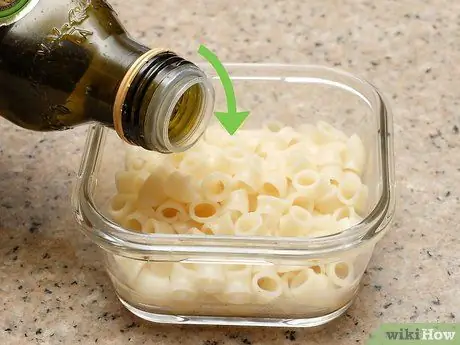 Сохраните остатки макаронных изделий Шаг 2