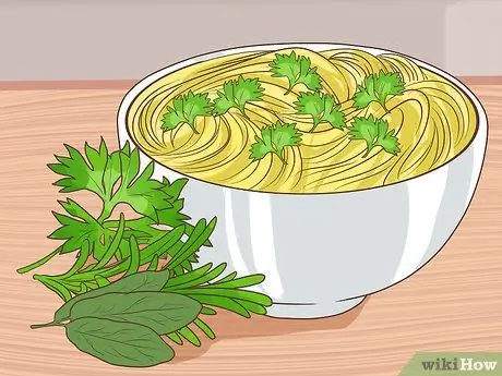 Сделать лапшу здоровой пищей Шаг 2