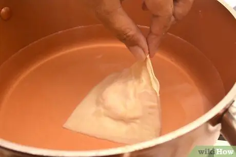 Приготовить равиоли с оберткой Wonton Шаг 10