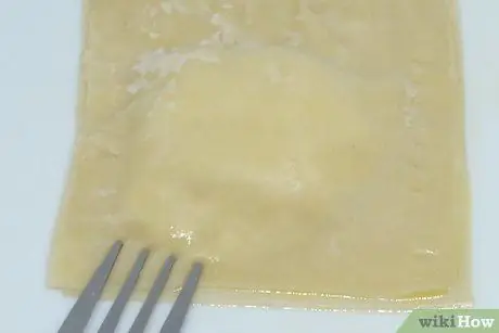 Приготовить равиоли с оберткой Wonton Шаг 7