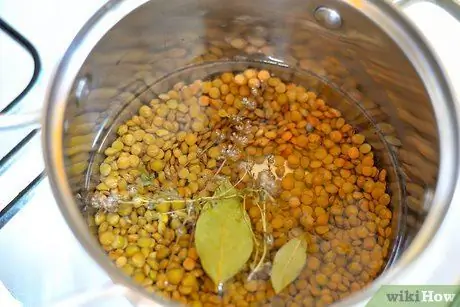 Приготовьте чечевицу Puy, шаг 3