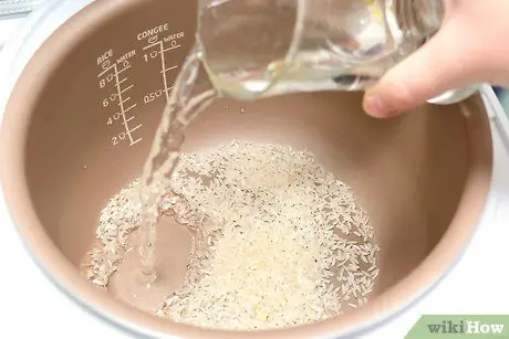 Добавить рис в мультиварку Рецепт Шаг 3