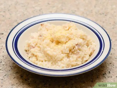 Готовим сыр с рисом, финал