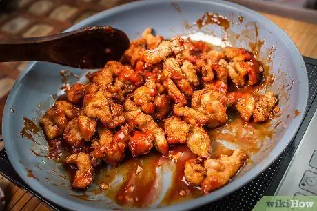 Приготовить курицу генерала цо, шаг 15