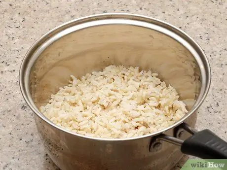 Заморозить рис, шаг 2