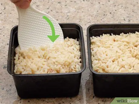 Заморозить рис, шаг 4