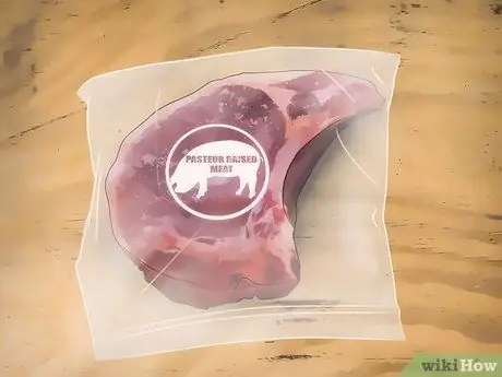 Выберите свиные отбивные Шаг 1