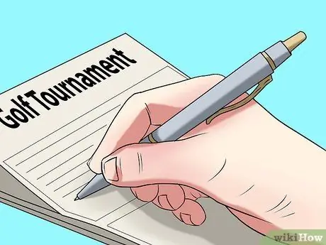 Провести турнир по гольфу Шаг 9