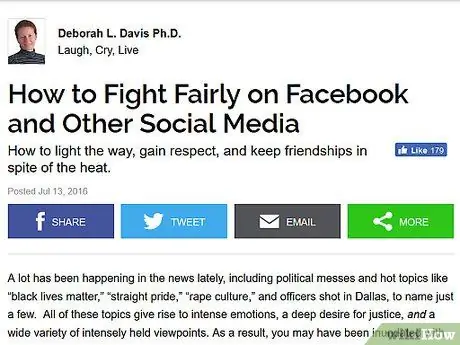 Будьте вежливы в социальных сетях Шаг 12