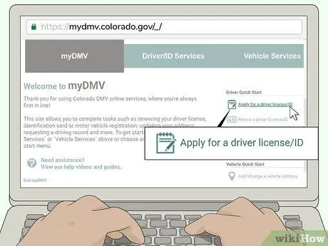 Подтвердите вид на жительство в Колорадо Шаг 3