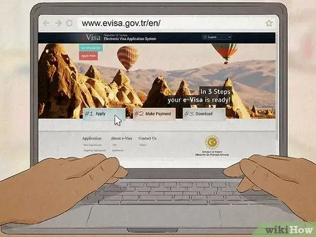 Получение визы в Турцию Шаг 1