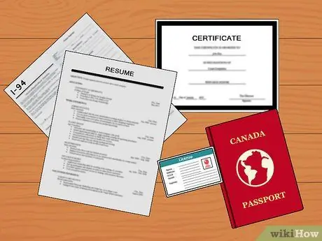 Работа в США в качестве гражданина Канады Шаг 3