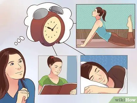 Придерживайтесь ежедневного графика, шаг 1