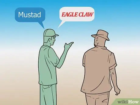 Выберите крючок для морской рыбалки Шаг 2