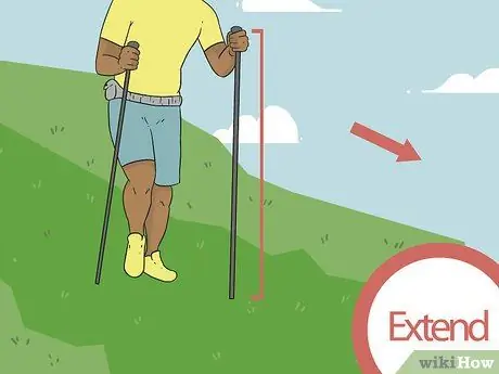Отрегулируйте походные палки Шаг 6