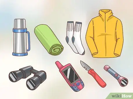 Упакуйте походный рюкзак, шаг 2