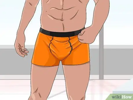 Скрыть эрекцию, шаг 2