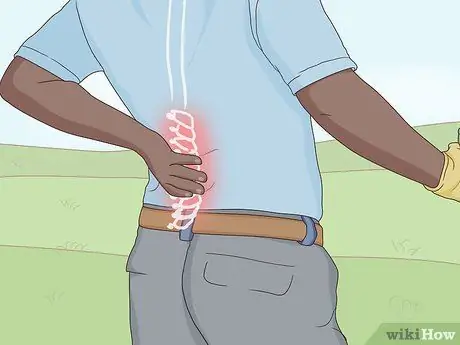 Играть в гольф с болями в спине Шаг 14