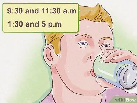 Избегайте сбоев после приема энергетического напитка Шаг 3