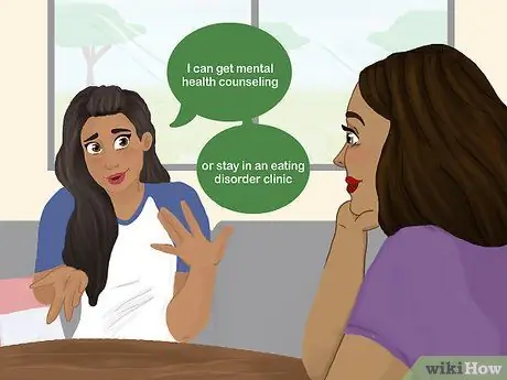 Сообщите родителям, что у вас расстройство пищевого поведения. Шаг 11